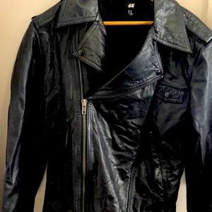 Mens pleather jacket